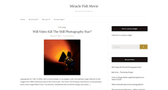 Desktop Screenshot of miraclefishmovie.com
